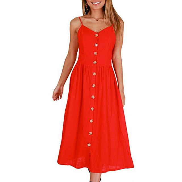 Sweetheart Spaghetti strap sundress