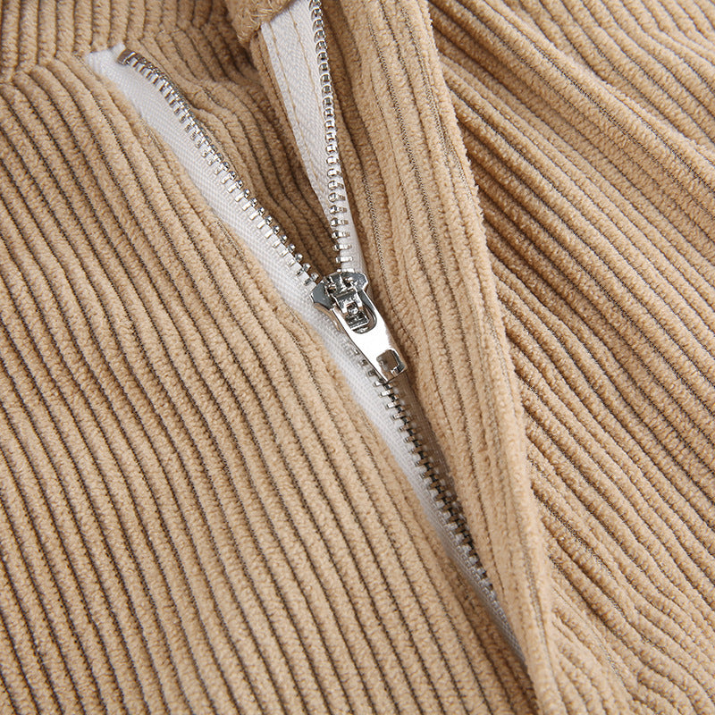 Retro Wide leg Corduroy Trousers